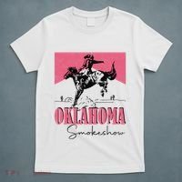 Oklahoma Smokeshow Western Oklahoma Smokeshow Cowboy Rodeo T-Shirt thumb 5