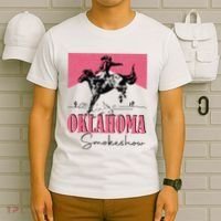 Oklahoma Smokeshow Western Oklahoma Smokeshow Cowboy Rodeo T-Shirt thumb 6