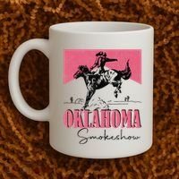 Oklahoma Smokeshow Western Oklahoma Smokeshow Cowboy Rodeo Coffee Mug thumb 2