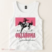 Oklahoma Smokeshow Western Oklahoma Smokeshow Cowboy Rodeo Tank Top thumb 2