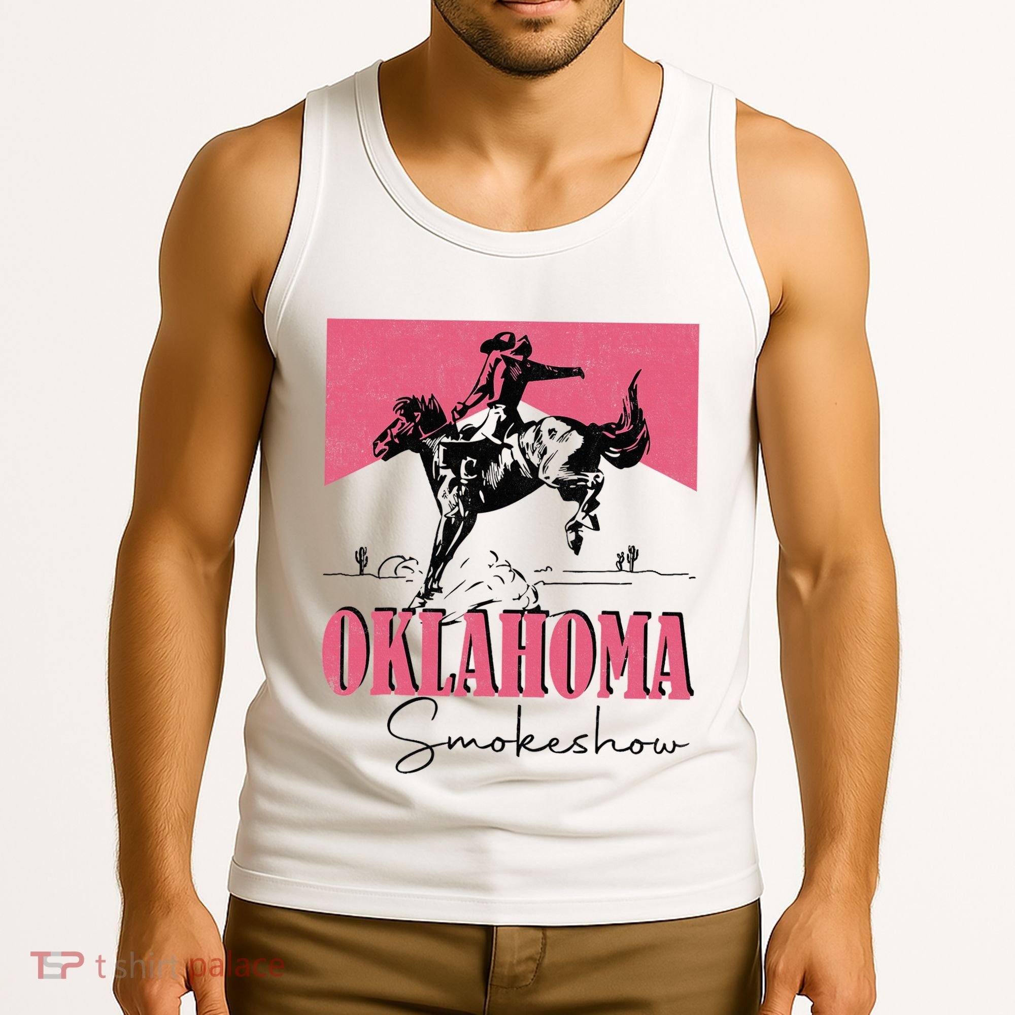 Oklahoma Smokeshow Western Oklahoma Smokeshow Cowboy Rodeo Tank Top