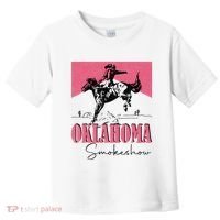 Oklahoma Smokeshow Western Oklahoma Smokeshow Cowboy Rodeo Toddler T-Shirt thumb 0