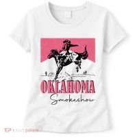 Oklahoma Smokeshow Western Oklahoma Smokeshow Cowboy Rodeo Women's T-Shirt thumb 0