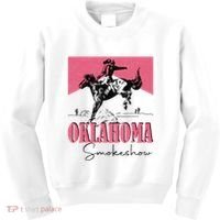 Oklahoma Smokeshow Western Oklahoma Smokeshow Cowboy Rodeo Kids Sweatshirt thumb 0