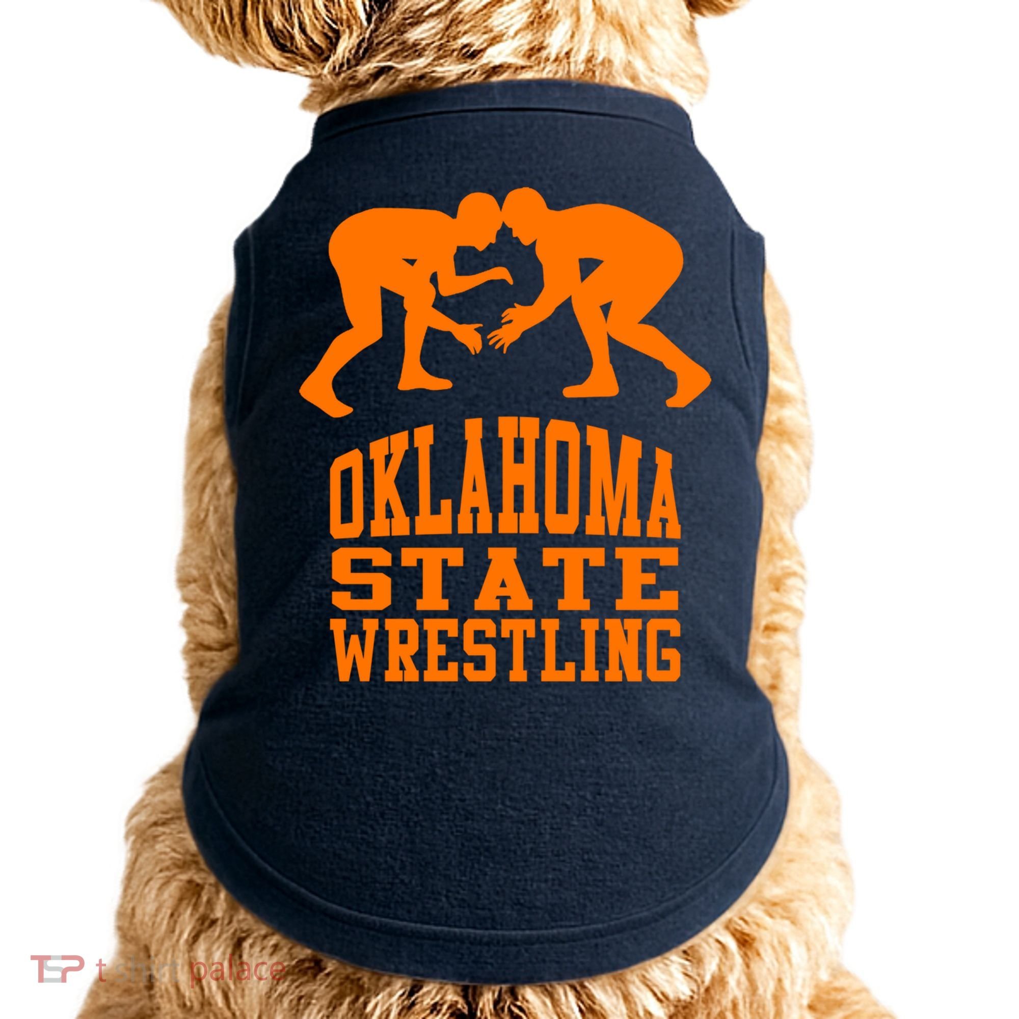 Oklahoma State Wrestling Doggie Tank