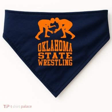 Oklahoma State Wrestling USA-Made Doggie Bandana