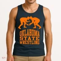 Oklahoma State Wrestling Tank Top thumb 3