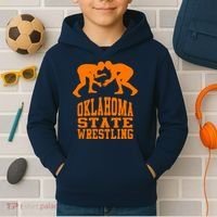 Oklahoma State Wrestling Kids Hoodie thumb 2