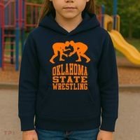 Oklahoma State Wrestling Kids Hoodie thumb 3