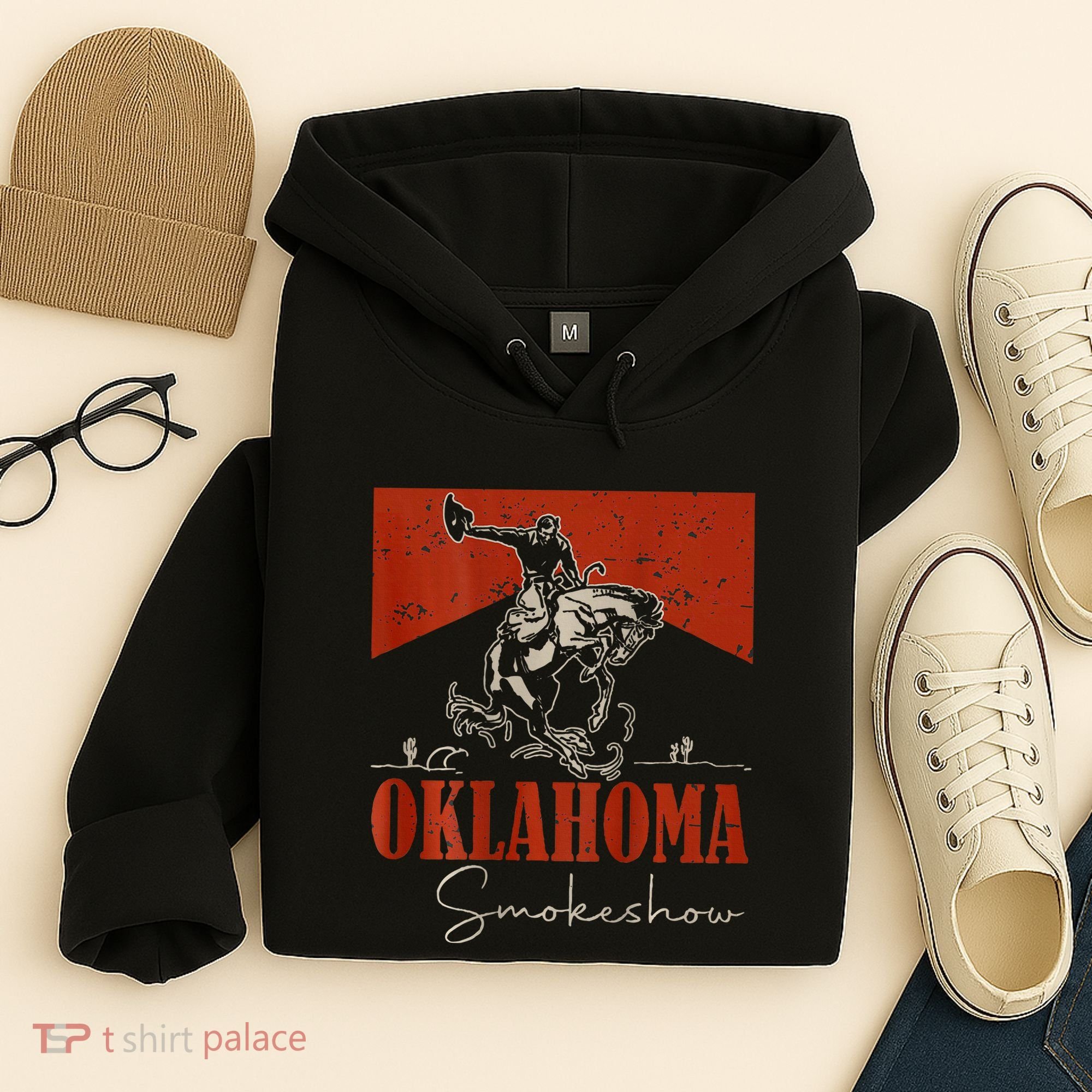 Oklahoma Smokeshow Western Rodeo Hoodie