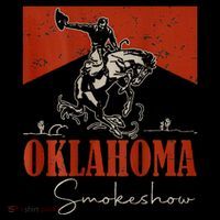 Oklahoma Smokeshow Western Rodeo Button thumb 1