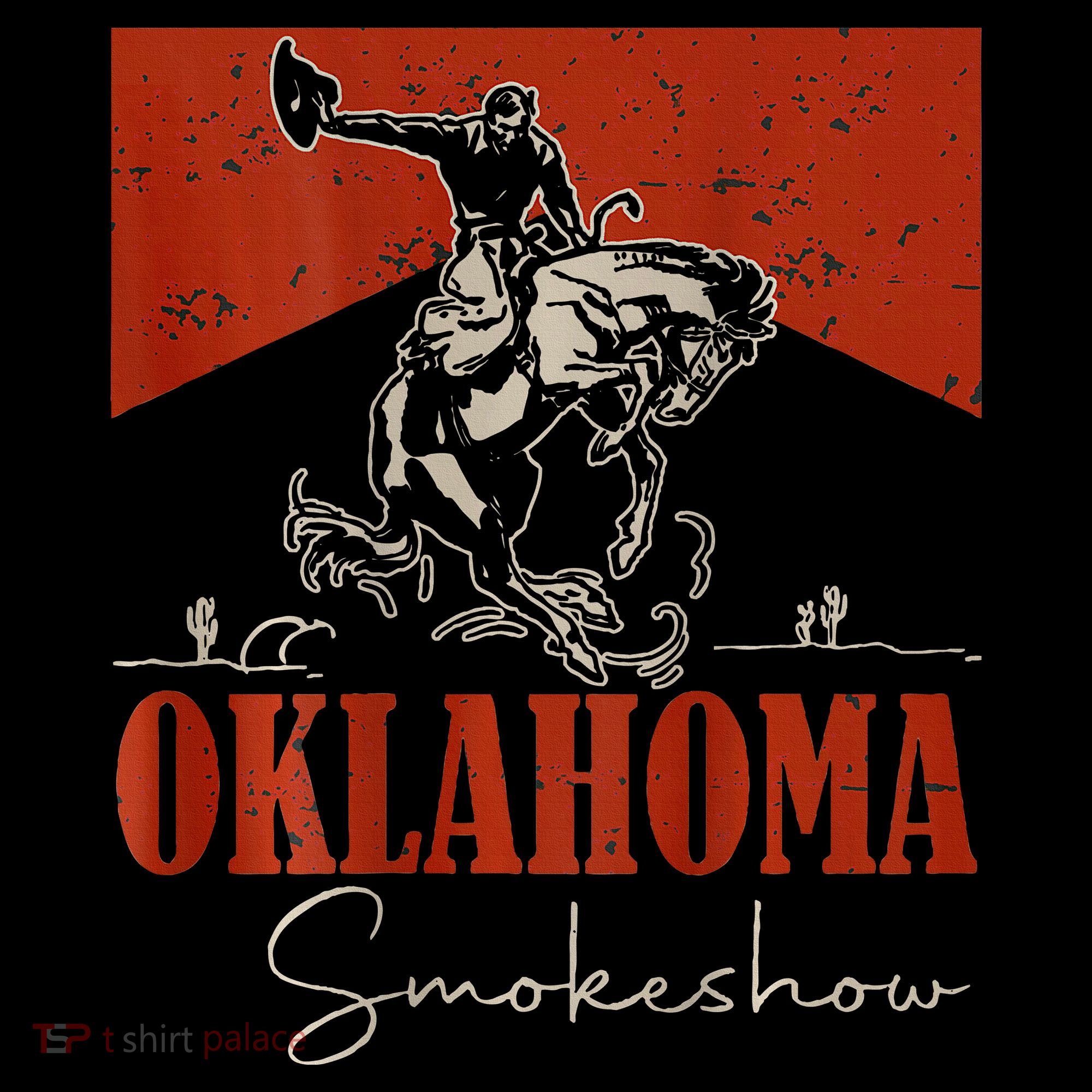 Oklahoma Smokeshow Western Rodeo Toddler Hoodie