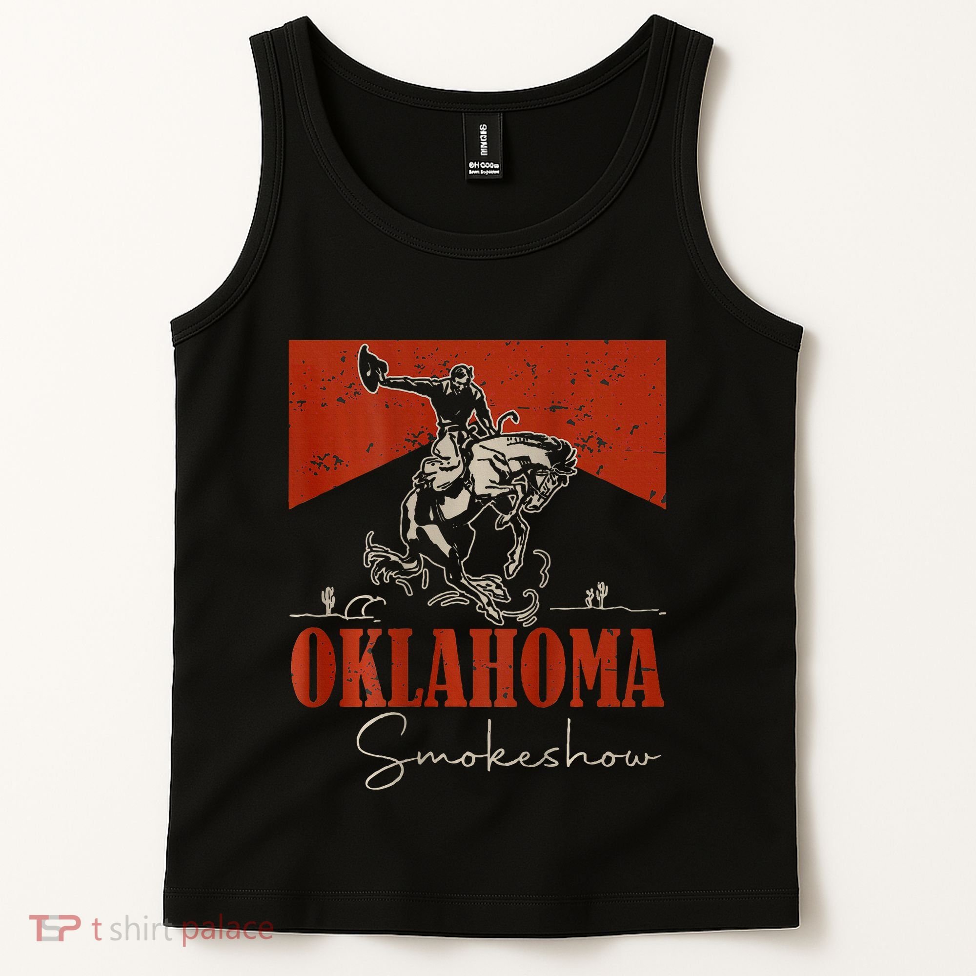 Oklahoma Smokeshow Western Rodeo Tank Top