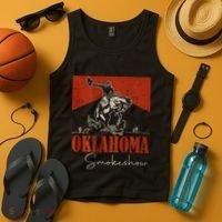 Oklahoma Smokeshow Western Rodeo Tank Top thumb 4