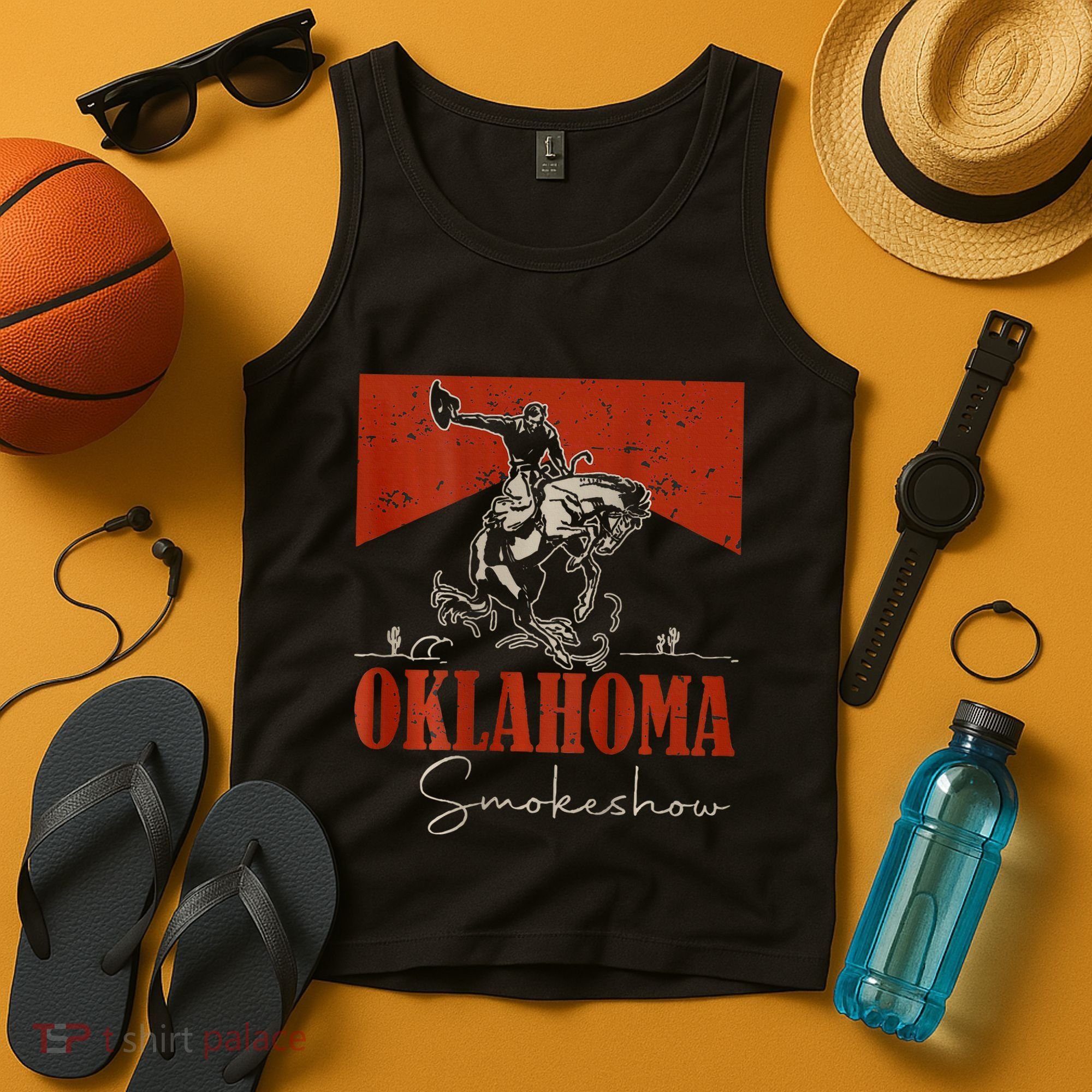Oklahoma Smokeshow Western Rodeo Tank Top