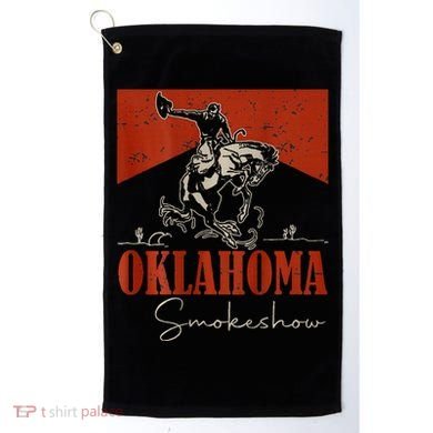 Oklahoma Smokeshow Western Rodeo Golf Towel