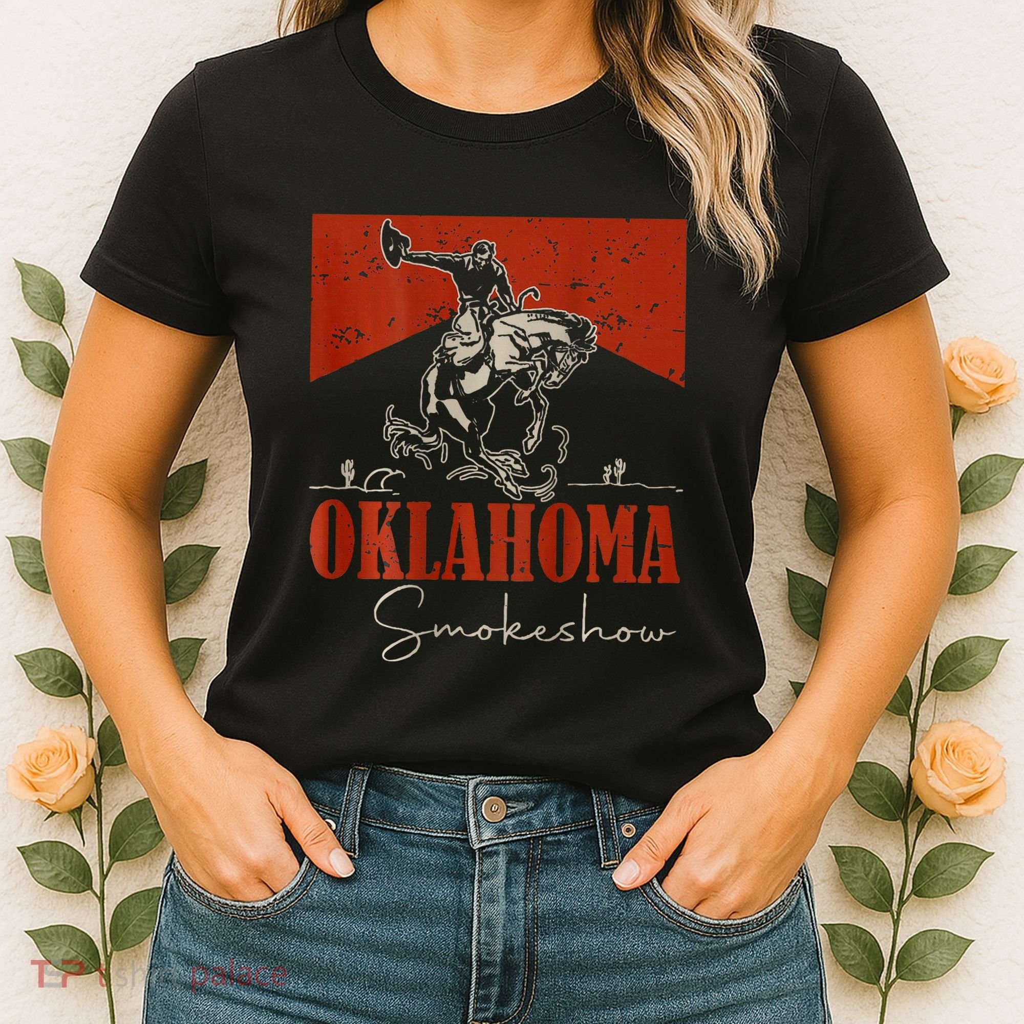 Oklahoma Smokeshow Western Rodeo Women's T-Shirt