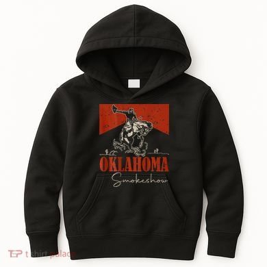Oklahoma Smokeshow Western Rodeo Kids Hoodie