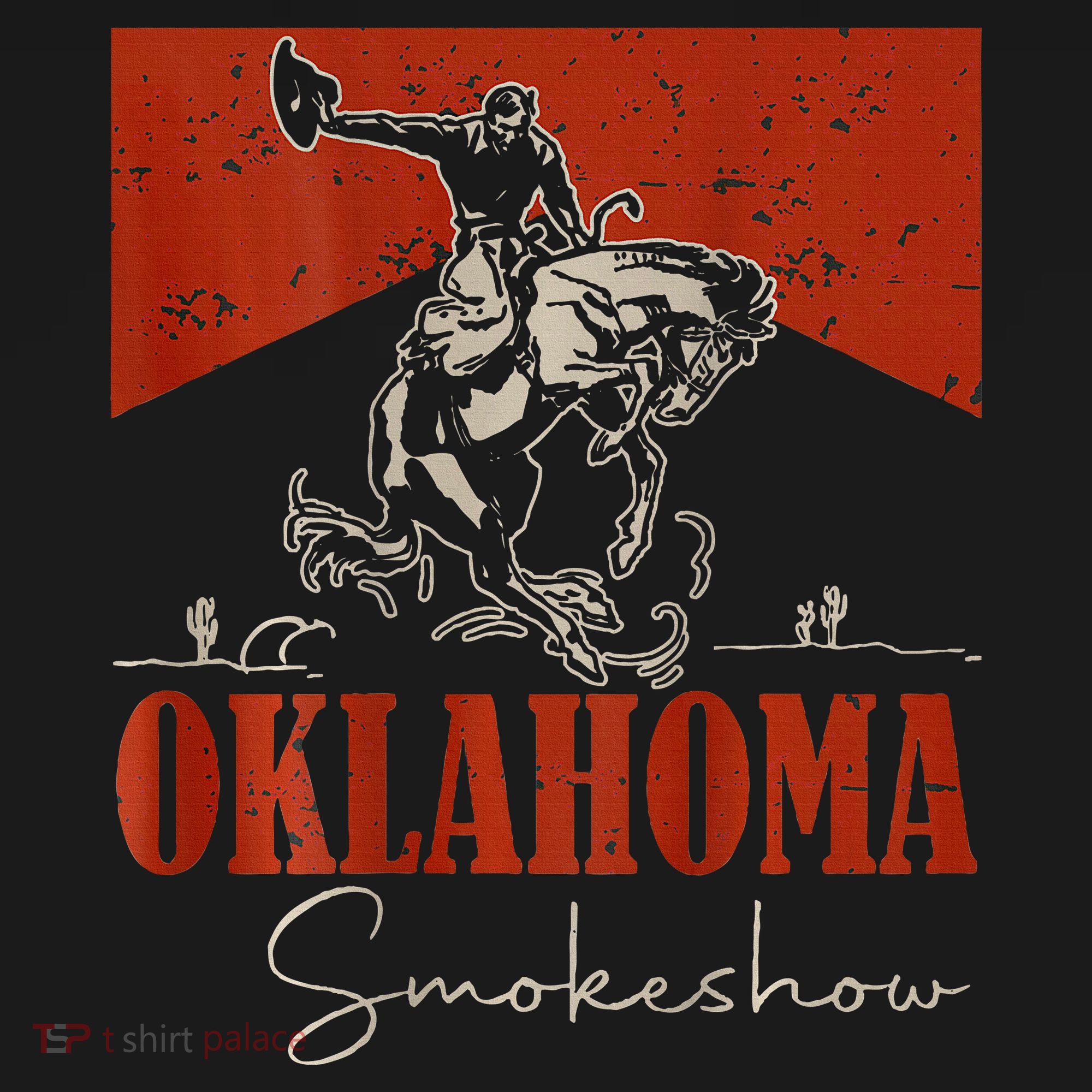 Oklahoma Smokeshow Western Rodeo Tote Bag