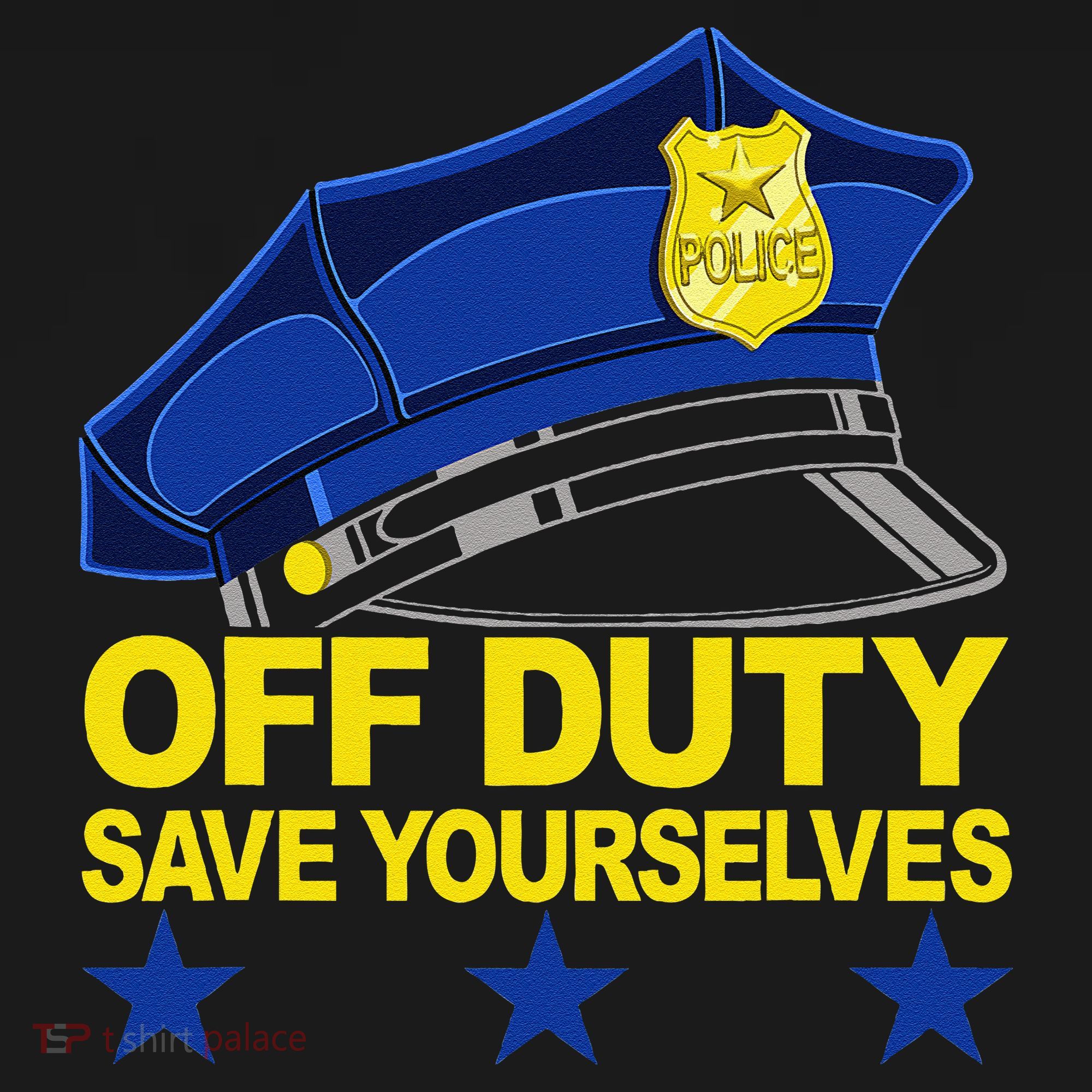 Offduty Save Yourselves Funny Police Officer Cop Baby Bodysuit