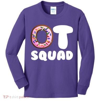 OT Squad Occupational Therapy Kids Long Sleeve Shirt
