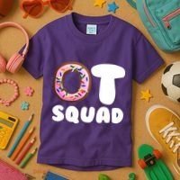 OT Squad Occupational Therapy Kids T-Shirt thumb 3