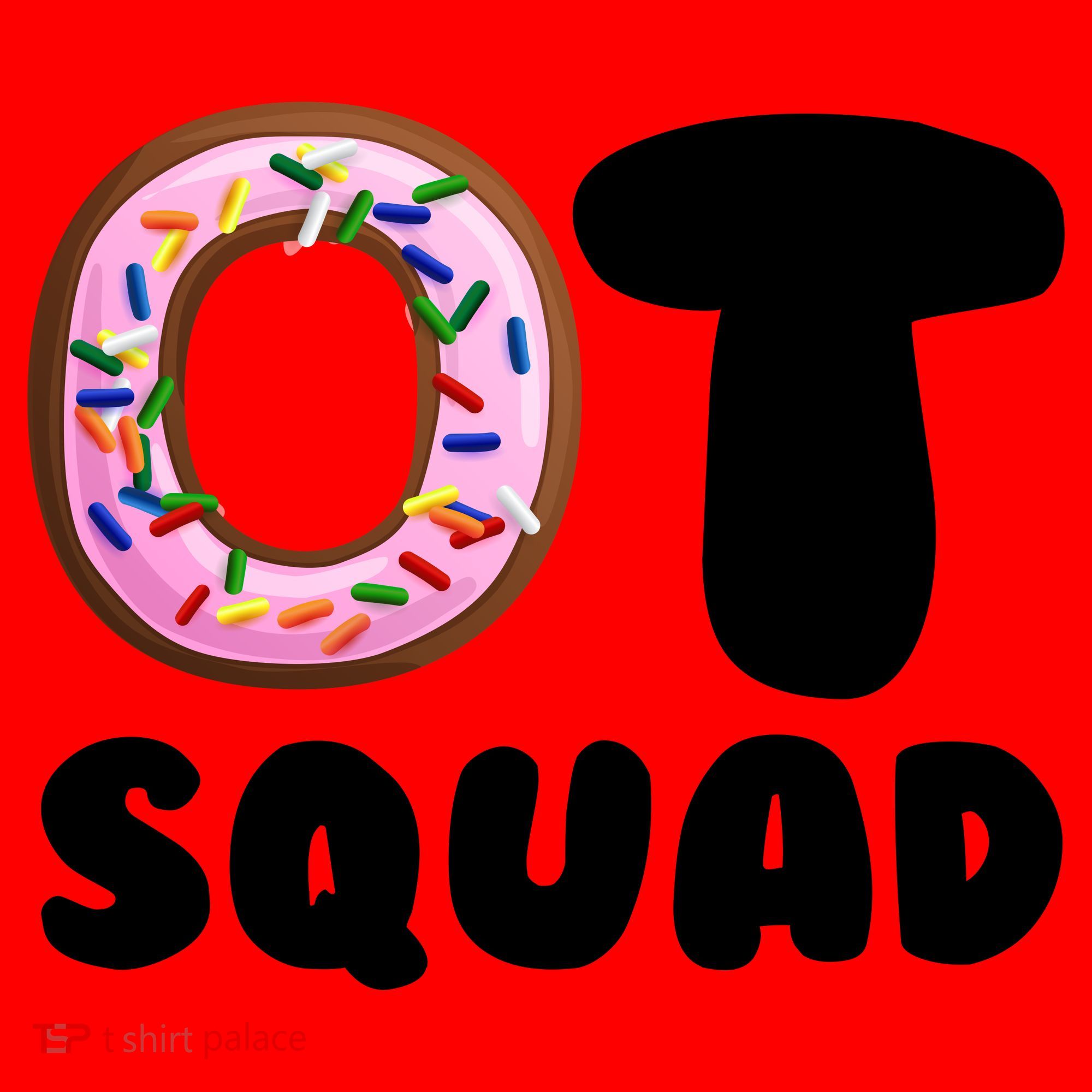 OT Squad Occupational Therapy Santa Hat