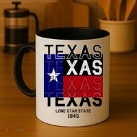 Original Texas 1845 Logo Coffee Mug thumb 4