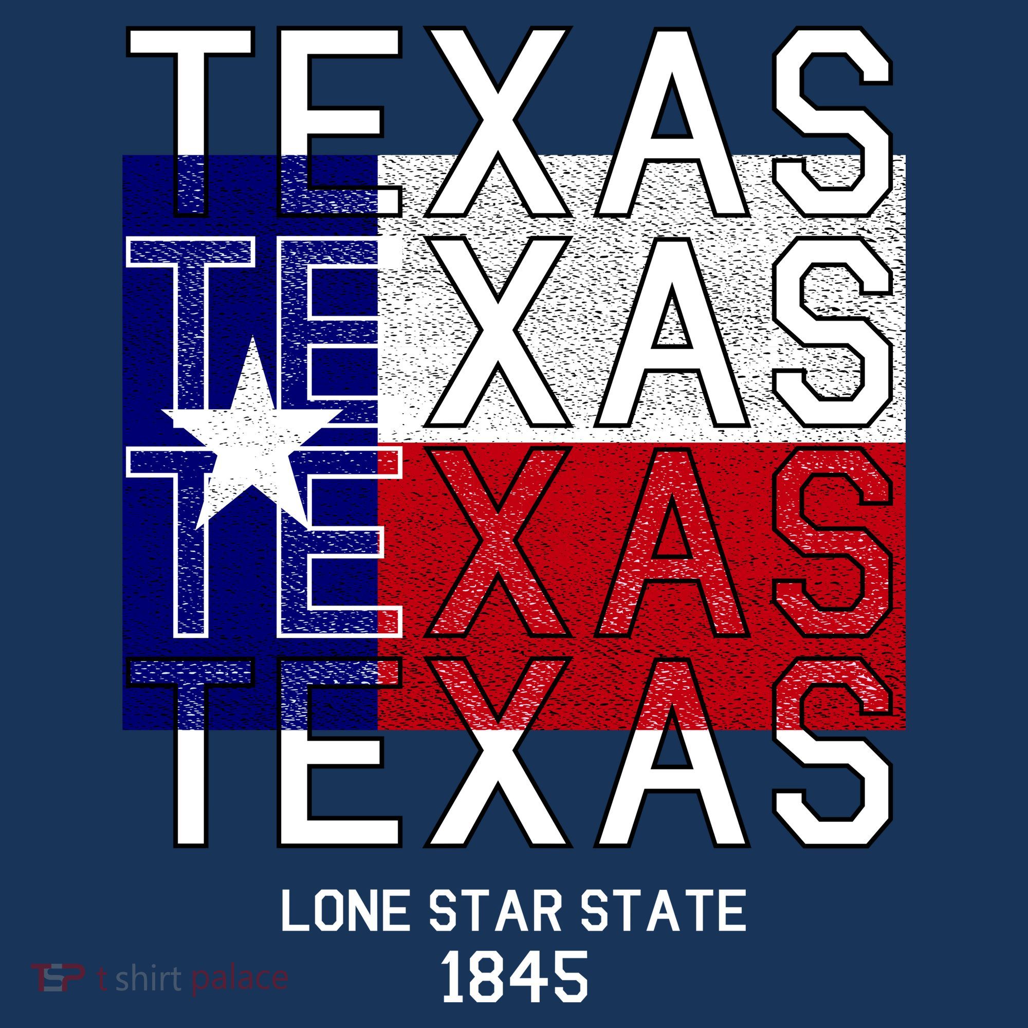 Original Texas 1845 Logo Mousepad