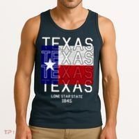 Original Texas 1845 Logo Tank Top thumb 3