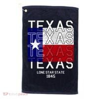 Original Texas 1845 Logo Golf Towel thumb 0