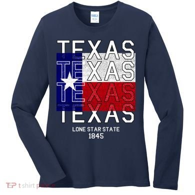 Original Texas 1845 Logo Women's Long Sleeve Shirt