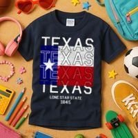Original Texas 1845 Logo Kids T-Shirt thumb 3