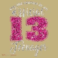 Officiall Teenager 13 Years Old 13th Birthday Sweatshirt thumb 2