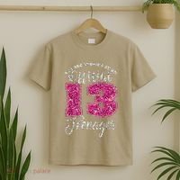 Officiall Teenager 13 Years Old 13th Birthday T-Shirt thumb 2