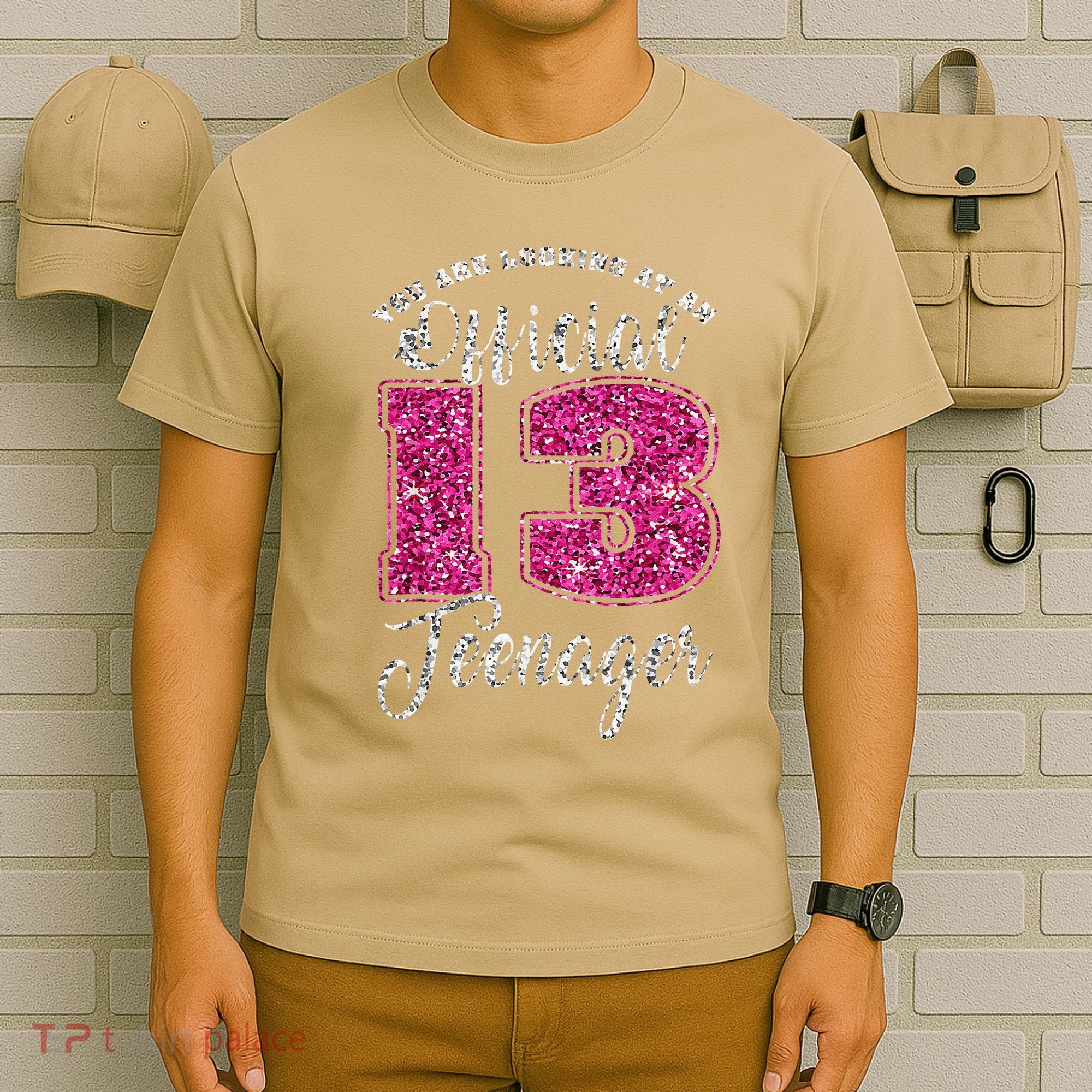 Officiall Teenager 13 Years Old 13th Birthday T-Shirt