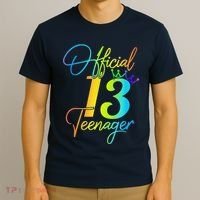Office Teenager 13 Years Old 13th Birthday Gifts T-Shirt thumb 3
