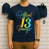 Office Teenager 13 Years Old 13th Birthday Gifts T-Shirt thumb 6