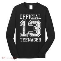 O.fficial Teenager 13th Birthday Gift Long Sleeve Shirt thumb 0