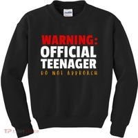 O.fficial Teenager 13th Birthday Celebration Kids Sweatshirt thumb 0