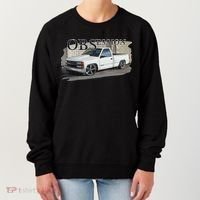 Obs Truck 90s Single Cab Lowered 1500 Truck Car Enthusiast Women's Sweatshirt thumb 0