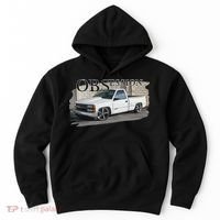Obs Truck 90s Single Cab Lowered 1500 Truck Car Enthusiast Hoodie thumb 0