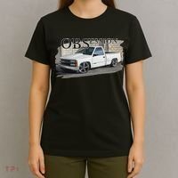 Obs Truck 90s Single Cab Lowered 1500 Truck Car Enthusiast T-Shirt thumb 4