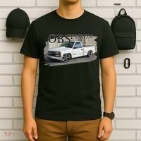Obs Truck 90s Single Cab Lowered 1500 Truck Car Enthusiast T-Shirt thumb 6