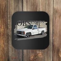 Obs Truck 90s Single Cab Lowered 1500 Truck Car Enthusiast Coaster thumb 0