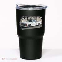 Obs Truck 90s Single Cab Lowered 1500 Truck Car Enthusiast Tumbler thumb 0