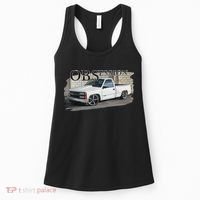 Obs Truck 90s Single Cab Lowered 1500 Truck Car Enthusiast Women's Tank Top thumb 0