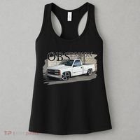 Obs Truck 90s Single Cab Lowered 1500 Truck Car Enthusiast Women's Tank Top thumb 3