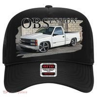 Obs Truck 90s Single Cab Lowered 1500 Truck Car Enthusiast Hat thumb 0