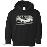 Obs Truck 90s Single Cab Lowered 1500 Truck Car Enthusiast Toddler Hoodie thumb 0